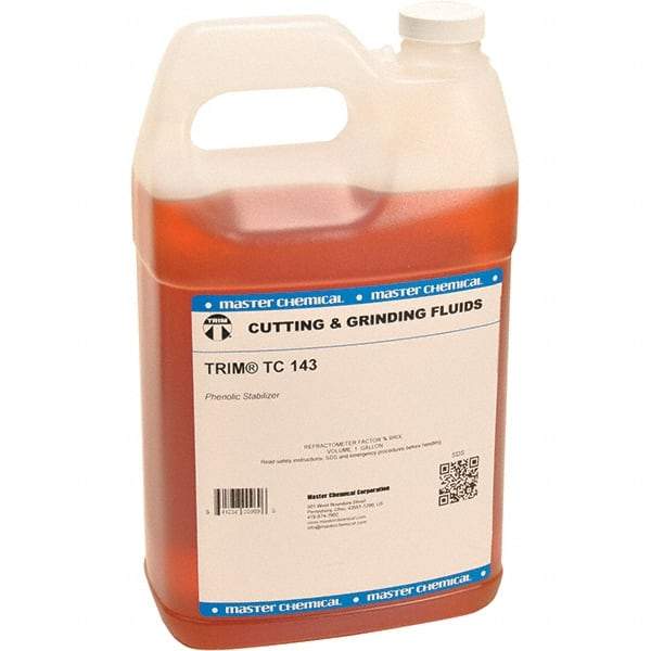 Master Fluid Solutions - 1 Gal Jug Emulsifier/Stabilizer - Low Foam, Series Trim TC 143 - Industrial Tool & Supply