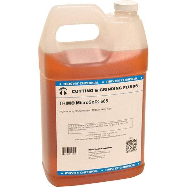 Master Fluid Solutions - 1 Gal Jug Cutting Fluid - Semisynthetic - Industrial Tool & Supply