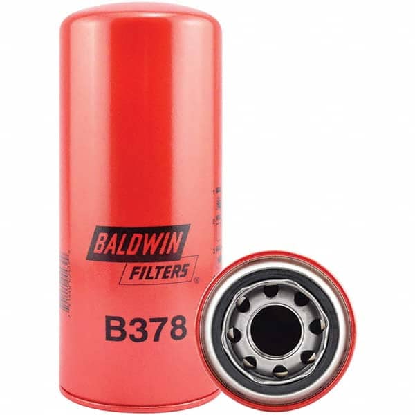 Baldwin Filters - 1-1/4 Thread 8-23/32" OAL x 3-11/16" OD Automotive Oil Filter - Industrial Tool & Supply