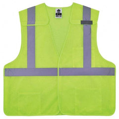 Ergodyne - High Visibility Vests Vest Style: Breakaway Vest Type: Hi Visibility - Industrial Tool & Supply