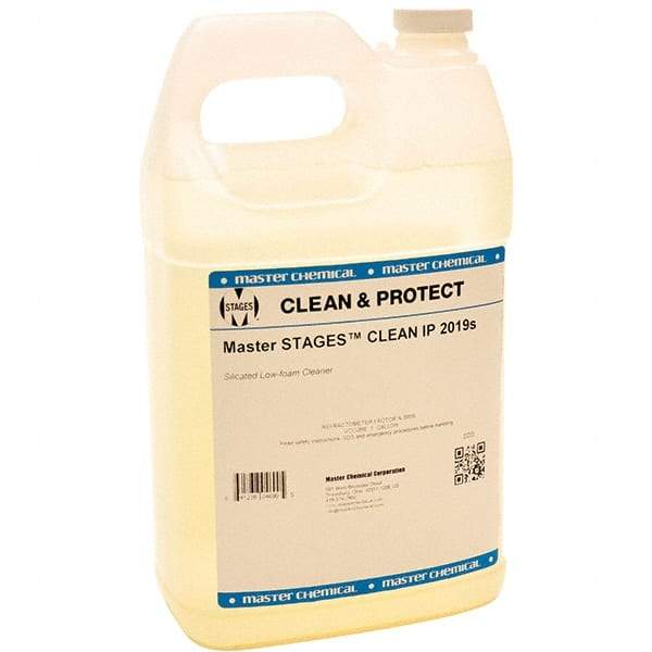 Master Fluid Solutions - 1 Gal Jug Cleaner - Low Foam, Series Clean 2019 - Industrial Tool & Supply