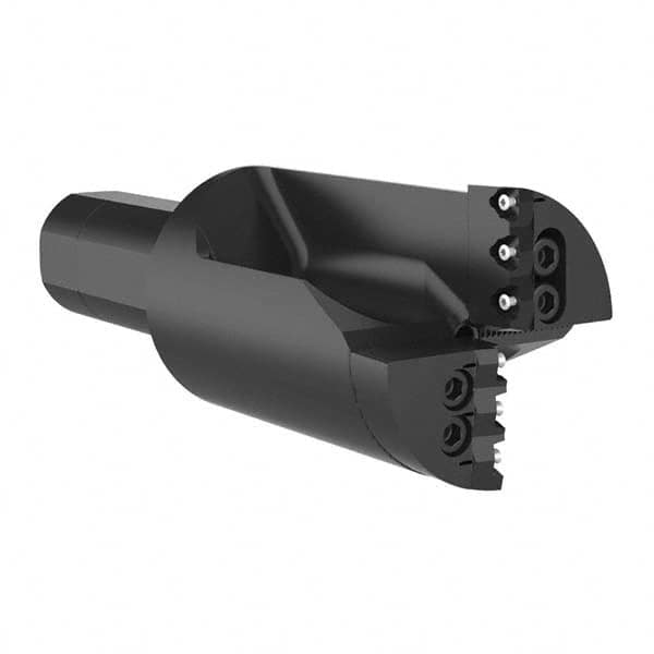 Allied Machine and Engineering - 3-23/32" Max Drill Depth, 1xD, 86.4mm Diam, Indexable Insert Drill - Industrial Tool & Supply