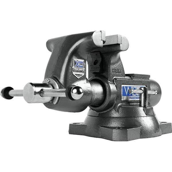 Wilton - Bench & Pipe Combination Vises Jaw Width (Inch): 5-1/2 Jaw Opening Capacity (Inch): 3-5/8 - Industrial Tool & Supply