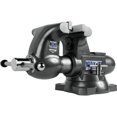 Wilton - Bench & Pipe Combination Vises Jaw Width (Inch): 6-1/2 Jaw Opening Capacity (Inch): 4-1/4 - Industrial Tool & Supply