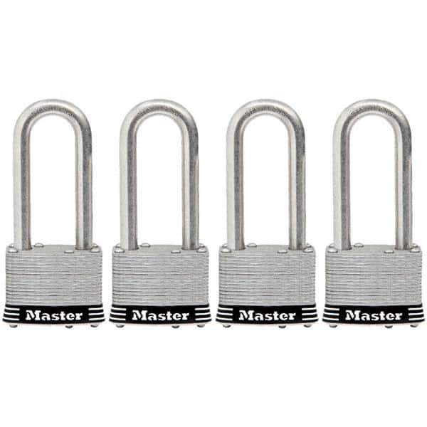 Master Lock - Padlocks Keyed: Alike Shackle Clearance: 2-1/2 (Inch) - Industrial Tool & Supply