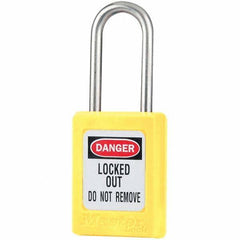 Master Lock - Lockout Padlocks Key Type: Keyed Different Key Retaining: Retaining Key - Industrial Tool & Supply