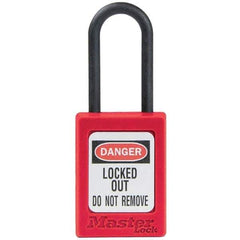 Master Lock - Lockout Padlocks Key Type: Keyed Different Key Retaining: NonRetaining Key - Industrial Tool & Supply