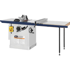 Palmgren - Table & Tile Saws; Type: Left Tilt Cabinet Saw ; Blade Diameter (Inch): 12 ; Rip Capacity (Inch): 9-1/8 ; Maximum Depth of Cut @ 90 Deg (Inch): 4 ; Maximum Depth of Cut @ 45 Deg (Inch): 2.75 ; Speed (RPM): 4000 - Exact Industrial Supply