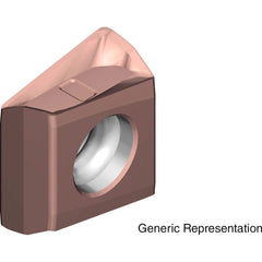 LNEX080408PNELL ACK300 Carbide Milling Insert TiAlN/AlCrN Finish, 8.05mm Thick x 8.6mm Wide
