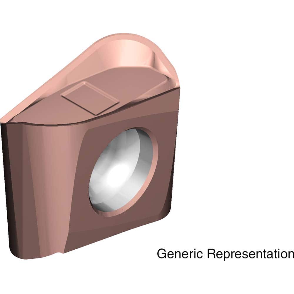 LNEX130620PNERL ACM300 Carbide Milling Insert TiAlN/AlCrN Finish, 10.8mm Thick x 13mm Wide