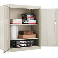 ALERA - 2 Shelf Locking Storage Cabinet - Industrial Tool & Supply