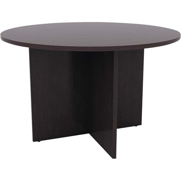 ALERA - Stationary Tables Type: Conference Table Material: Textured Woodgrain Laminate - Industrial Tool & Supply