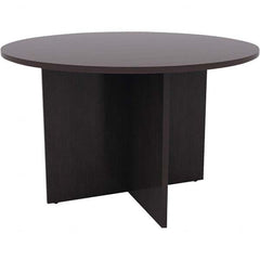ALERA - Stationary Tables Type: Conference Table Material: Textured Woodgrain Laminate - Industrial Tool & Supply