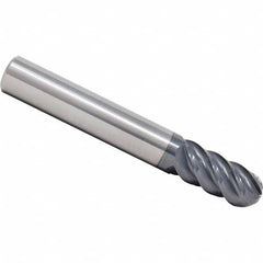 SGS - Ball End Mills Mill Diameter (Inch): 3/8 Mill Diameter (Decimal Inch): 0.3750 - Industrial Tool & Supply