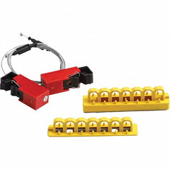 Brady - Pack of 2 Snap-On Lockouts - Industrial Tool & Supply