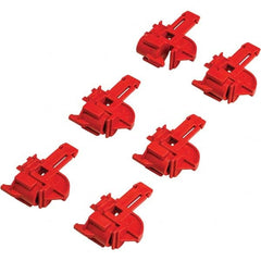 Brady - Pack of 6 Fuse Lockouts - Industrial Tool & Supply