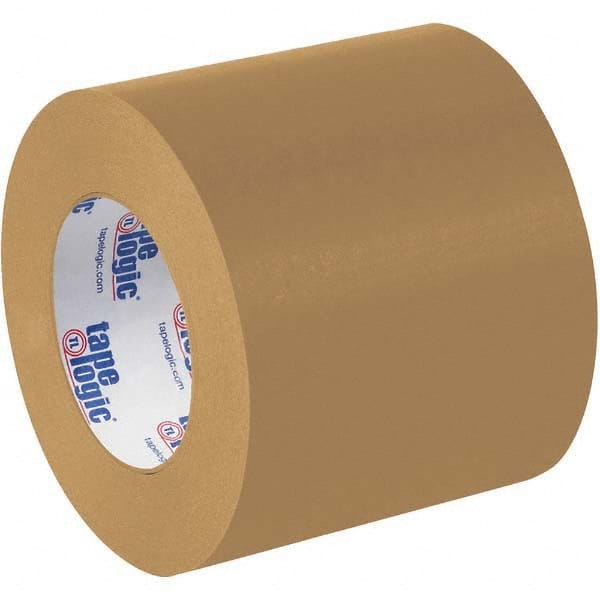 Tape Logic - Pack of (6), 60 Yd Rolls 4" Brown Crepe Paper Masking Paper - Industrial Tool & Supply
