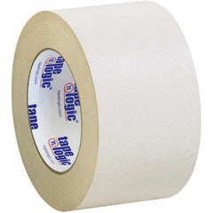 Tape Logic - Pack of (3), 36 Yd Rolls 3" Tan Crepe Paper Masking Tape - Industrial Tool & Supply