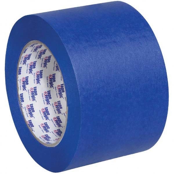 Tape Logic - Pack of (16), 60 Yd Rolls 3" Blue Crepe Paper Painter's Tape - Industrial Tool & Supply