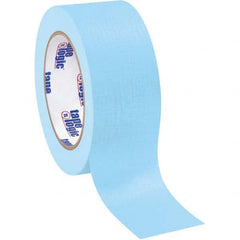 Tape Logic - Pack of (12), 60 Yd Rolls 2" Light Blue Crepe Paper Masking Tape - Industrial Tool & Supply