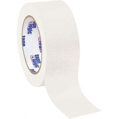 Tape Logic - Pack of (12), 60 Yd Rolls 2" White Crepe Paper Masking Tape - Industrial Tool & Supply