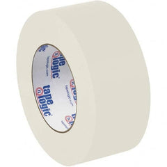 Tape Logic - Pack of (6), 60 Yd Rolls 2" White Crepe Paper Masking Paper - Industrial Tool & Supply