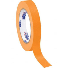 Tape Logic - Pack of (12), 60 Yd Rolls 3/4" Orange Crepe Paper Masking Tape - Industrial Tool & Supply