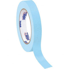 Tape Logic - Pack of (12), 60 Yd Rolls 3/4" Light Blue Crepe Paper Masking Tape - Industrial Tool & Supply