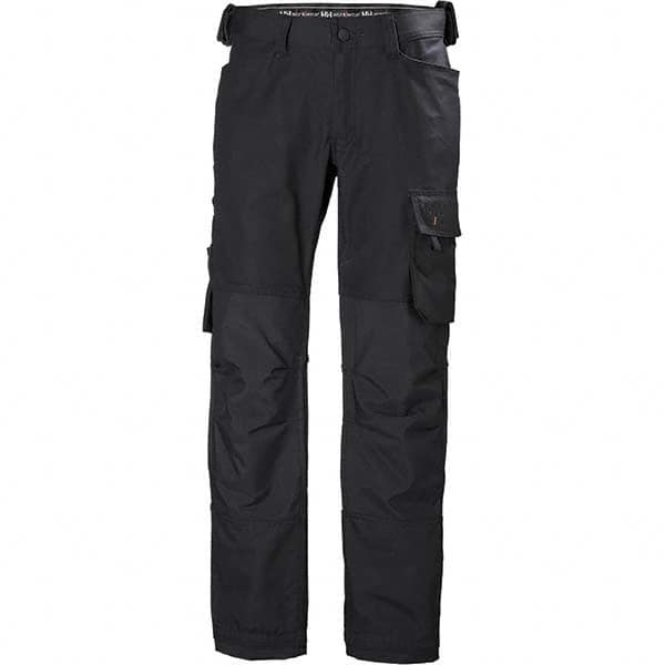 Helly Hansen - Black Cotton Polyester Elastane General Purpose Pants - Industrial Tool & Supply