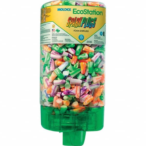Moldex - 4 500-Pack Cases Twist Knob Earplug Dispenser with 33 dB Taper End Earplugs - Industrial Tool & Supply