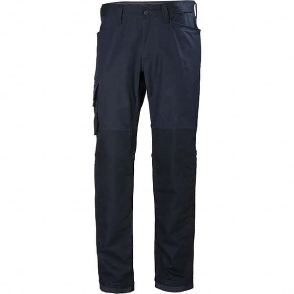 Helly Hansen - Navy Cotton Polyester Elastane General Purpose Pants - Industrial Tool & Supply
