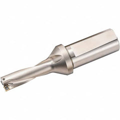 Kyocera - 8.7402" Max Drill Depth, 6xD, 1.4567" Diam, Indexable Insert Drill - Industrial Tool & Supply