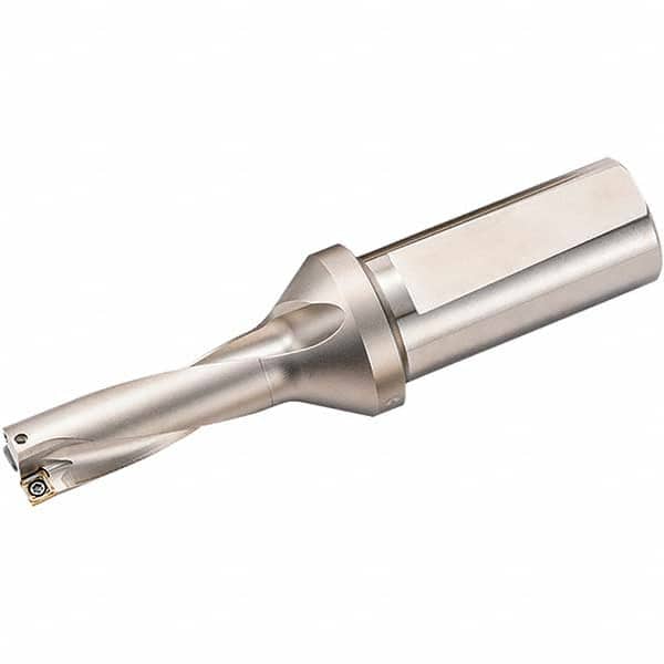 Kyocera - 166.7mm Max Drill Depth, 5xD, 33.35mm Diam, Indexable Insert Drill - Industrial Tool & Supply