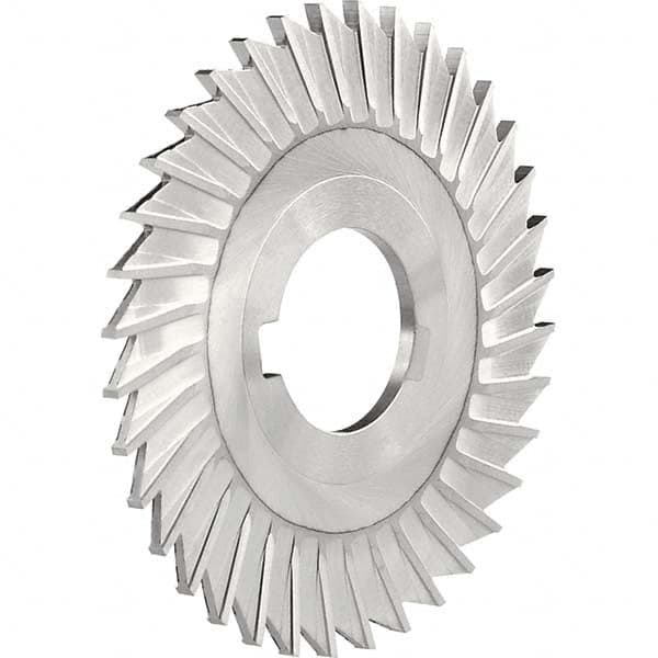 Side Chip Saw: 6″ Blade Dia, 9/64″ Blade Thickness, 1″ Arbor Hole Dia, 42 Teeth, High Speed Steel Uncoated, Straight Tooth