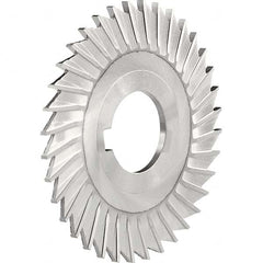 Side Chip Saw: 6″ Blade Dia, 9/64″ Blade Thickness, 1″ Arbor Hole Dia, 42 Teeth, High Speed Steel TiN Finish, Straight Tooth