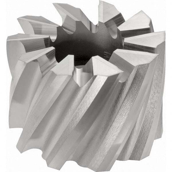 Keo - 3-1/2" 10-Flute Cobalt Rougher Shell End Mill - Industrial Tool & Supply