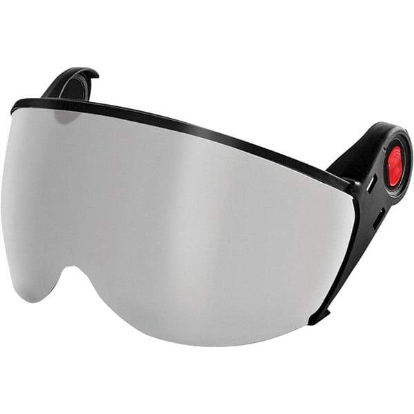 Kask America - Polycarbonate Hard Hat Visor - Blade Mounted Attachment, Mirror, Compatible with KASK Zenith - Industrial Tool & Supply