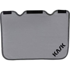 Kask America - Polyester Hard Hat Neck Shade - Adhesive Attachment, Gray, Compatible with KASK Superplasma - Industrial Tool & Supply