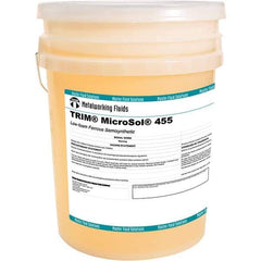 Master Fluid Solutions - TRIM MicroSol 455, 5 Gal Pail Cutting Fluid - Semisynthetic - Industrial Tool & Supply