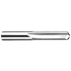 ‎#47 Dia. × 0.0785″ Shank × 3/4″ Flute Length × 1-3/4″ OAL, 3xD, 140°, TA, 2 Flute, External, Round Solid Carbide Drill