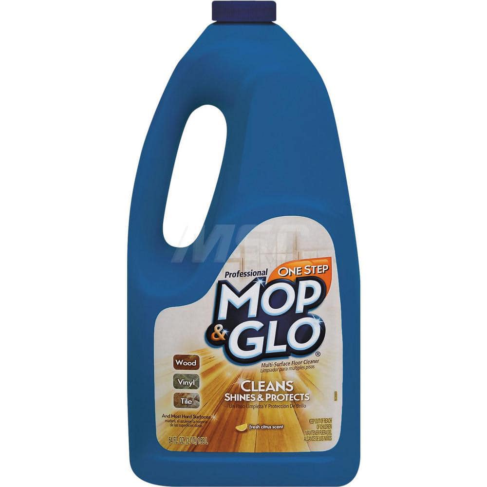 Floor Cleaner: 64 gal Bottle, Use on Linoleum, Marble, Floors, Ceramic, Hard Wood, Tile & Vinyl Water Based