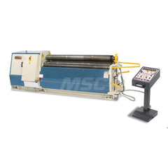 Slip Rolls; Machine Type: Floor; Power Type: Hydraulic; Maximum Forming Width (Inch): 80; Maximum Mild Steel Capacity (Decimal Inch): 0.2500; Minimum Forming Radius (Decimal Inch): 10.6000; Phase: 3; Horsepower (HP): 4; Voltage: 220; No Description: 7 (Up