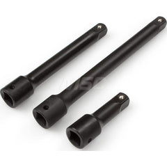 1/2 Inch Drive Impact Extension Set, 3-Piece (3, 6, 8 in.)