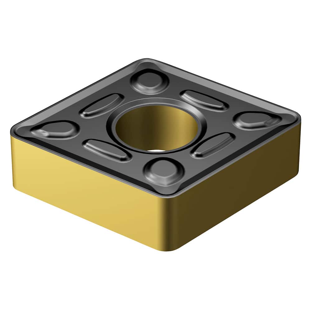 Turning Insert:  CNMG 19 06 12-HM 4415, TiCN, Al2O3 & TiN Finish,  Neutral,  0.0469″ Corner Radius,  N/A Series  CNMG-HM