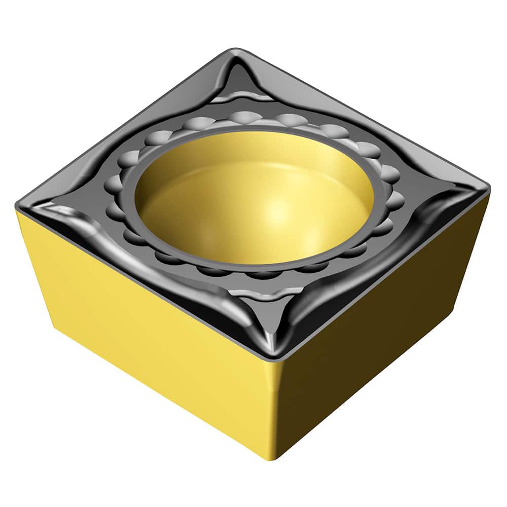 Turning Insert:  CPMT 09 T3 04-PM 4425,  Solid Carbide TiCN, Al2O3 & TiN Finish,  Neutral,  0.0156″ Corner Radius,  N/A Series  CPMT-PM