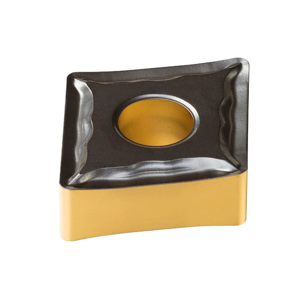 Turning Insert:  CNMG 12 04 04-MF 4425,  Solid Carbide TiCN, Al2O3 & TiN Finish,  Neutral,  0.0156″ Corner Radius,  N/A Series  CNMG-MF (ISO P)