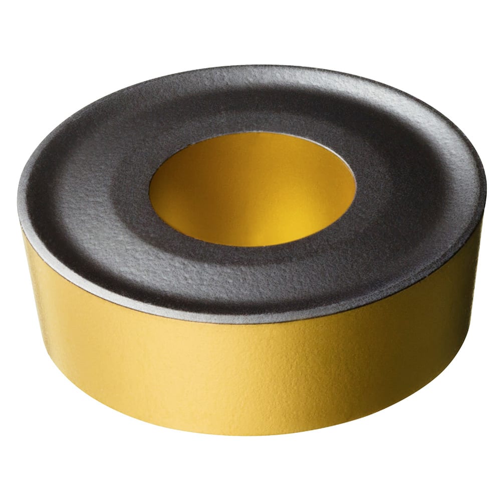 Turning Insert:  RCMX 25 07 00 4425,  Solid Carbide TiCN, Al2O3 & TiN Finish,  Neutral,  0.4921″ Corner Radius,  N/A Series  RCMX