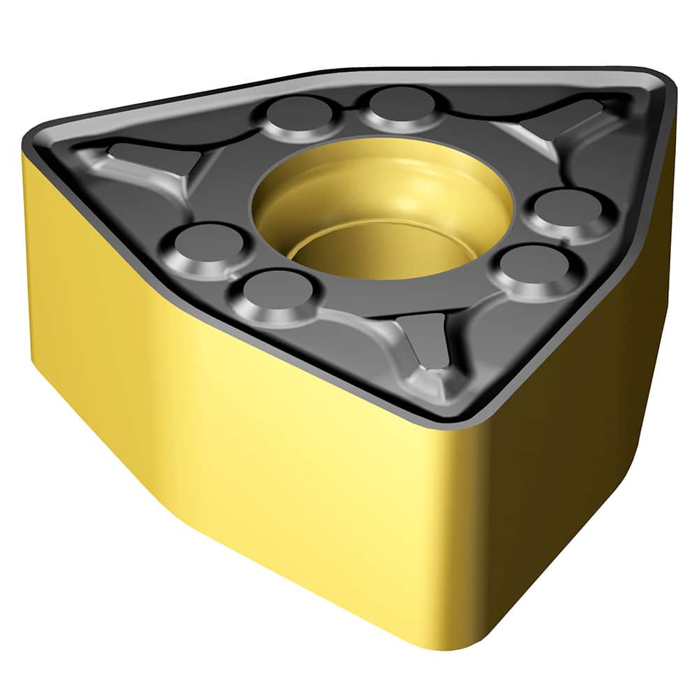 Turning Insert:  WNMU 08 04 12-WM 4425, TiCN, Al2O3 & TiN Finish,  Neutral,  0.0469″ Corner Radius,  N/A Series  WNMU-WM