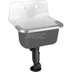 Sinks; Type: Pedestal Sink Top; Outside Length: 19; Outside Width: 24; Outside Height: 35-1/2; Inside Length: 12-1/2; Inside Width: 17; Depth (Inch): 5; Number of Compartments: 1.000; Includes Items: Mounting Kit; Pedestal Sink Top; Material: Vitreous Chi