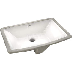 Sinks; Type: Glazed Underside Undermount Sink; Outside Length: 16-1/4; Outside Width: 19-1/4; Outside Height: 7-3/16; Inside Length: 14; Inside Width: 17; Depth (Inch): 5-1/2; Number of Compartments: 1.000; Includes Items: Undermount Sink; Mounting Kit; M